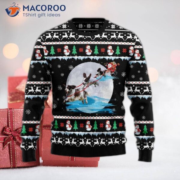 English Springer Spaniel Ugly Christmas Sweater