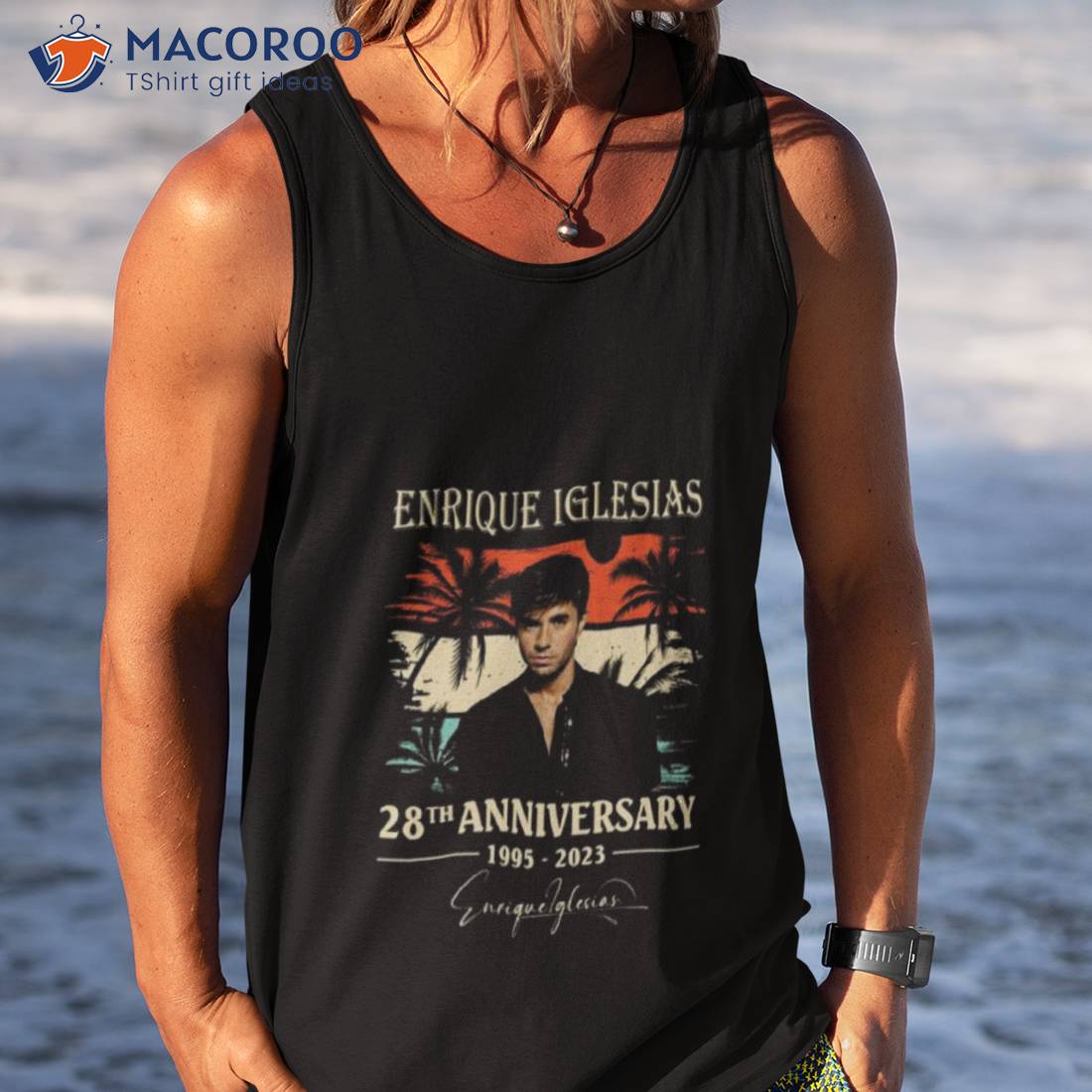 Enrique Iglesias 28th Anniversary 1995 2023 Signature Vintage Shirt