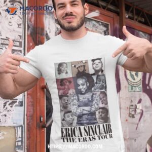 erica sinclair the eras tour shirt tshirt 1