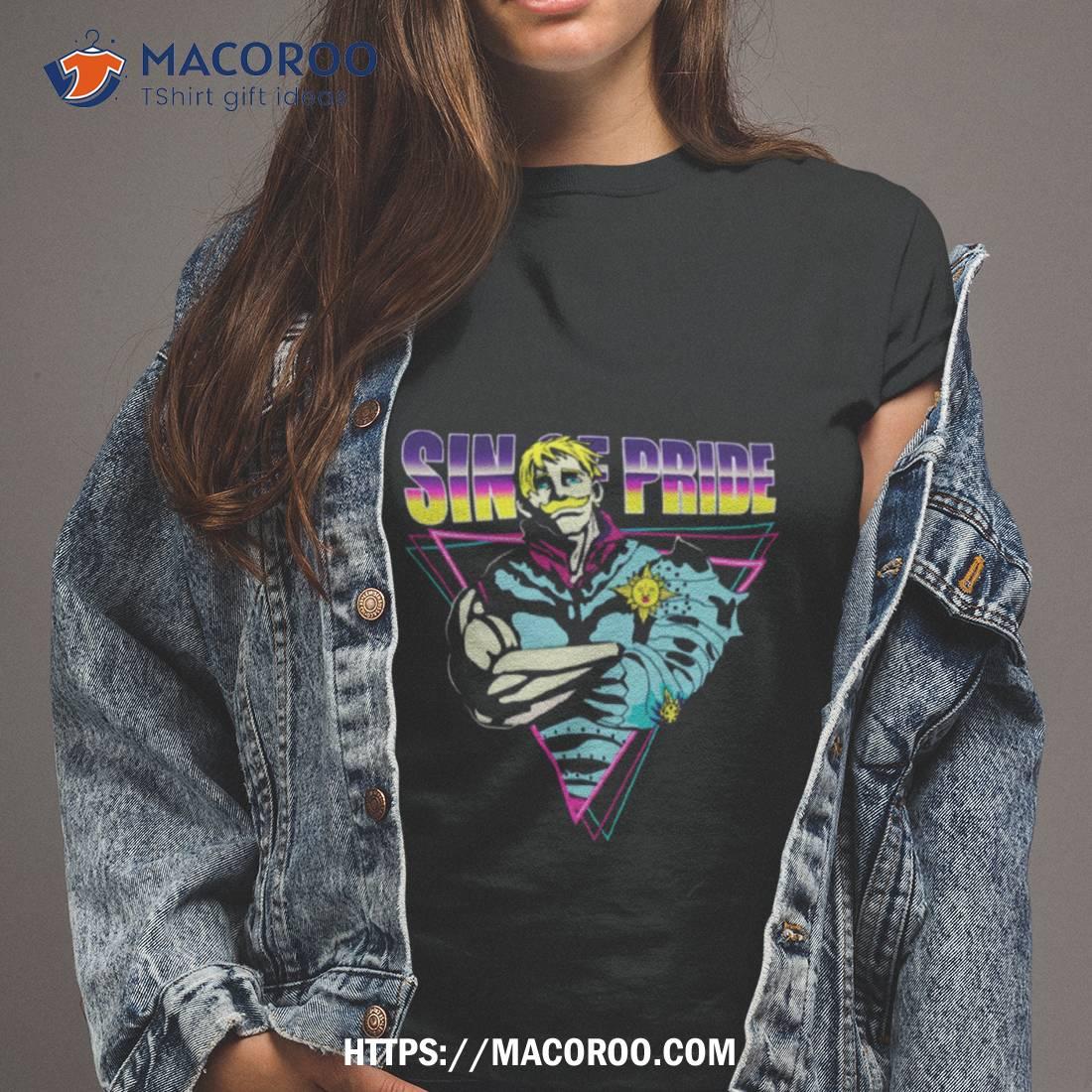 Escanor Seven Deadly Sins Retro Design Shirt Escanor Seven Deadly Sins Retro Design Shirt