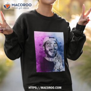 everglow malone post watercolor design shirt sweatshirt 2