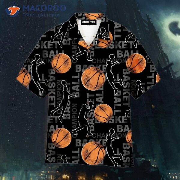 Excellent Basketball Players In Urban Hawaiian Shirts