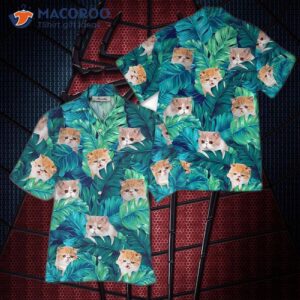 Exotic Hawaiian Cat Shirts