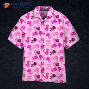 Faith, Hope, Love, Pinktober Pattern Hawaiian Shirts