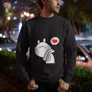 fall in love kawaii tuzki shirt sweatshirt