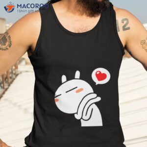 fall in love kawaii tuzki shirt tank top 3