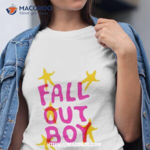 fall out boy smfs neon shirt tshirt