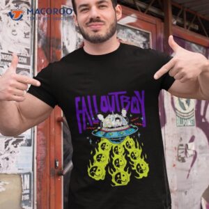 fall out boy unisex ufo so much for stardust tour shirt tshirt 1