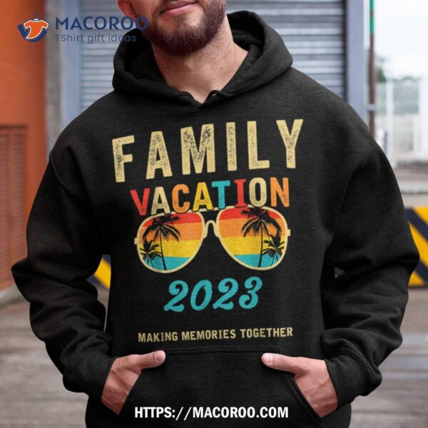 Family Vacation 2023 Beach Matching Summer Shirt