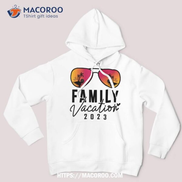 Family Vacation 2023 Beach Matching Summer Vacation 2023 Shirt