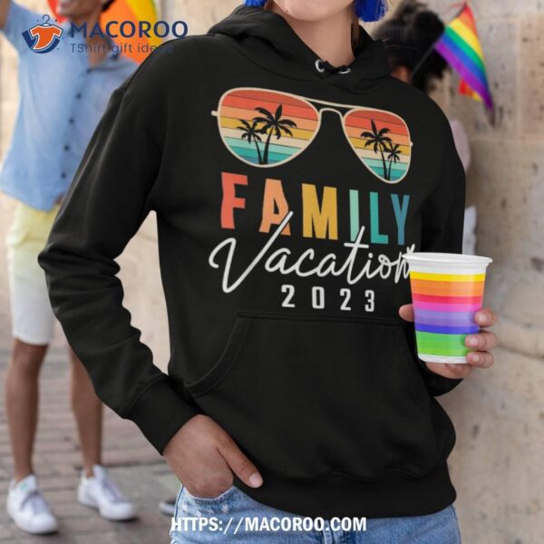 Family Vacation 2023 Beach Summer Matching For  Kid Shirt