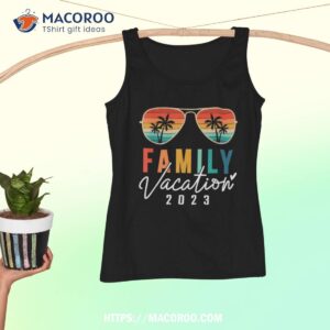 family vacation 2023 beach summer matching for kid shirt tank top 1