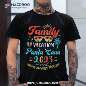 Family Vacation 2023 Punta Cana Matching Summer Vacation Shirt