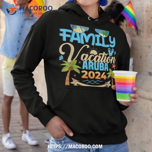 Family Vacation Aruba 2024 Matching Summer Vacation 2024 Shirt