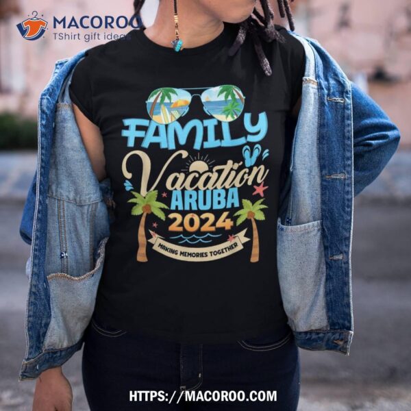 Family Vacation Aruba 2024 Matching Summer Vacation 2024 Shirt