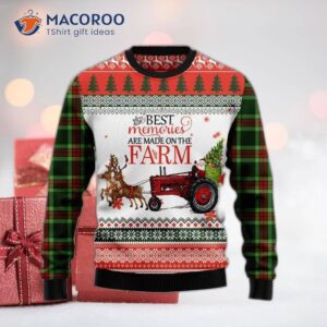 Farm Best Memories Ugly Christmas Sweater