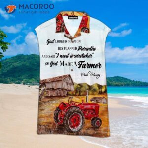 Farmer God And Hawaiian Truck Shirts