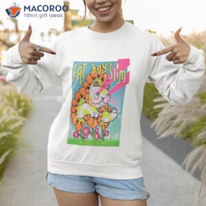 fatboy slim july 2nd 2023 barcelona tour poster shirt sweatshirt