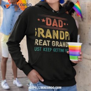 fathers day from grandkids dad grandpa great grandpa shirt hoodie 2