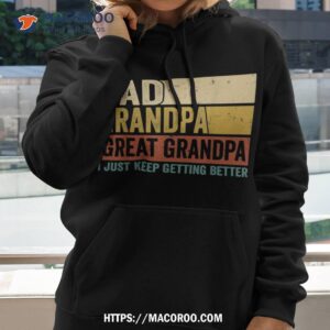 Fathers Day From Grandkids Dad Grandpa Great Grandpa Shirt