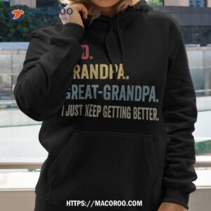 fathers day gift from grandkids dad grandpa great grandpa shirt hoodie 2 2