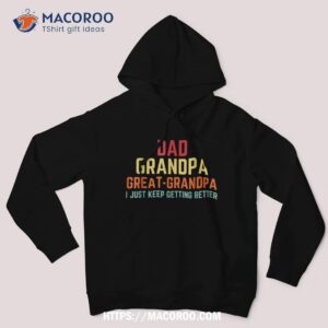 fathers day gift from grandkids dad grandpa great grandpa shirt hoodie 3