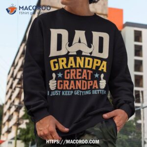 fathers day gift from grandkids dad grandpa great grandpa shirt sweatshirt 6