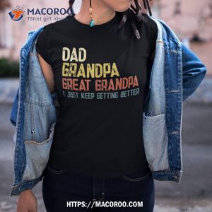 fathers day gift from grandkids dad grandpa great grandpa shirt tshirt 7