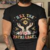 Feminist Witch Hex The Patriarchy Halloween Vibes Shirt