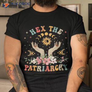 feminist witch hex the patriarchy halloween vibes shirt tshirt
