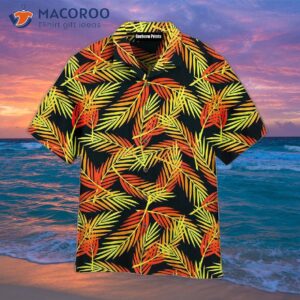 Fern Leaf Seamless Hawaiian Shirts