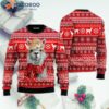 Festive Llama Xmas Ugly Christmas Sweater