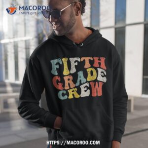 Fifth Grade Crew Teacher Student Boys Kids Back To School Shirt