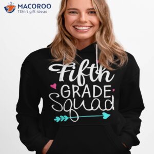 fifth grade squad 5th teacher student team back to school shirt hoodie 1