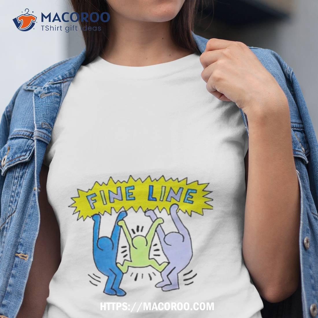 Fine Line Haring Inspired Shirt Fine Line Haring Inspired Shirt