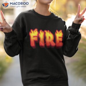 fire couple ice matching party costume family halloween shirt sweatshirt 2