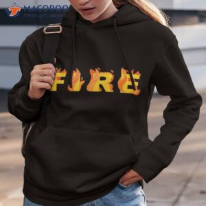 fire couple matching diy last minute halloween party costume shirt hoodie 3