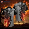 Fire Dungeon Dragon Hawaiian Shirts