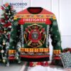 Firefighter Christmas Ugly Sweater