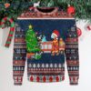 Firefighter Presents Ugly Christmas Sweater