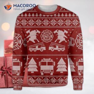 Firefighter Ugly Christmas Sweater