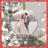 First Christmas Married Custom-shaped Photo Acrylic Ornament