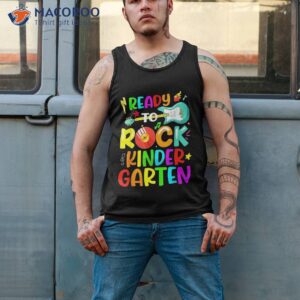 first day of pre kindergarten ready to rock back school shirt tank top 2