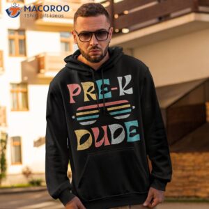 first day of preschool pre k dude back to school shirt hoodie 2