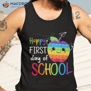 first day of school and still poppin back to pop it shirt tank top 3