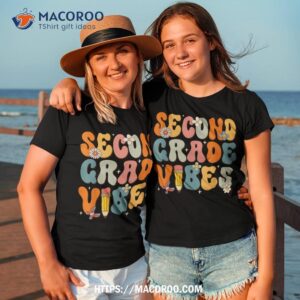 first day of school second grade vibes back to school shirt tshirt 3