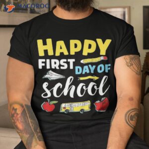 First Day Of School Teacher Child Back To Shirt