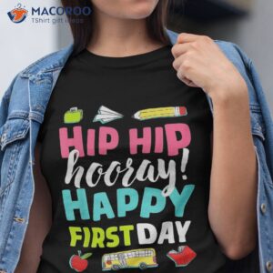 First Day Of School Teacher Child Back To Shirt