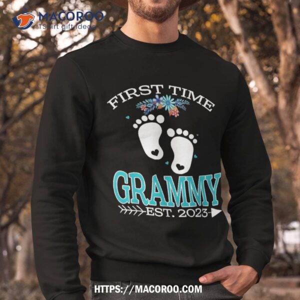 First Time Grammy 2023 Father’s Day To Be Baby Shirt