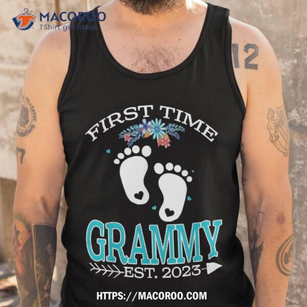 First Time Grammy 2023 Father’s Day To Be Baby Shirt